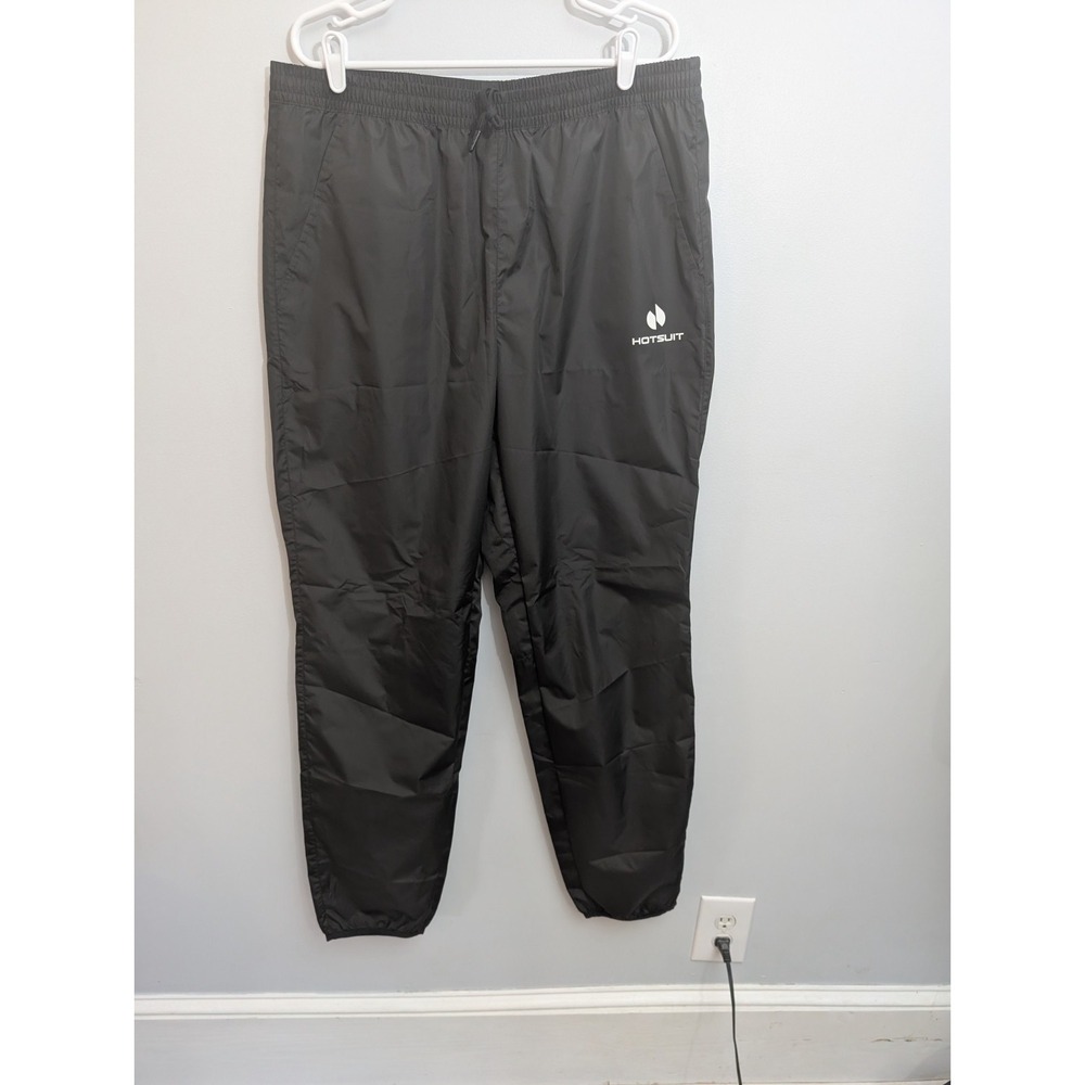 HotSuit Men's Silver-Heat REG Lined Pants Sauna Suit‎ Black • 3XL